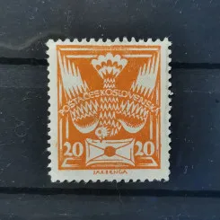 Známka ČSR, 20h, Pof.148**, typ II 