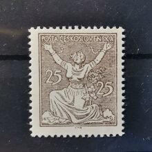 Známka ČSR, 25h, Pof.152**