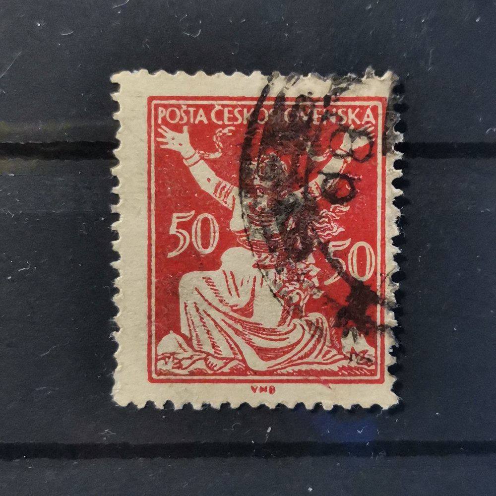 Selo Tchecoslováquia, 50h, Mi.174, usado# 