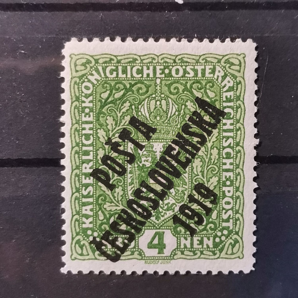 Selo Tchecoslováquia PČ 1919 , 4K, Mi.57, MH* 