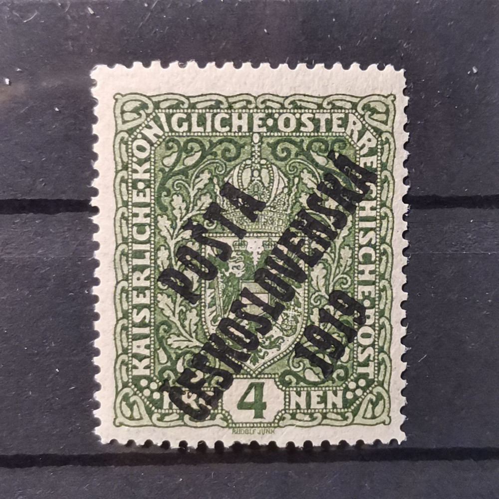 Sello Checoslovaquia PČ 1919 , 4K, Mi.57, MNH** 