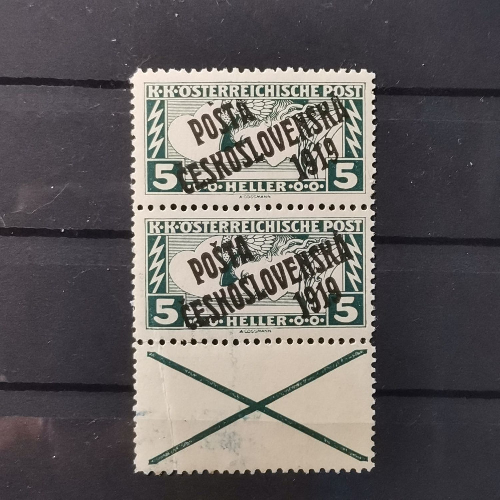 Briefmarken Tschechoslowakie, Mi.** , zoubkování: A