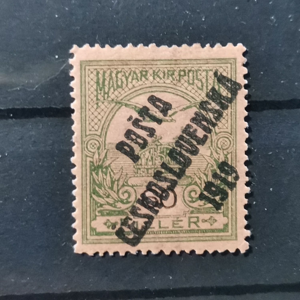 Sello Checoslovaquia PČ 1919 , 60f, Mi.109, MH* 