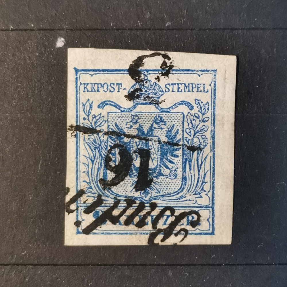 Známka Rakousko, 9Kr, Mi.5Y# 