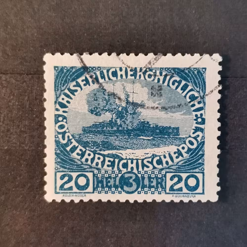 Briefmarke Österreich 20+3 H, Mi.183# 