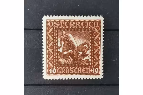 Známka Rakousko, 40+10 G, Mi.493I** 