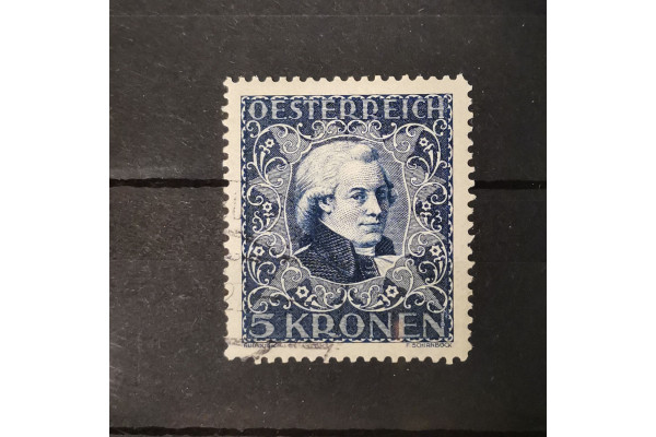 Briefmarke Österreich 2½+22.50 Kr, Mi.418A# 