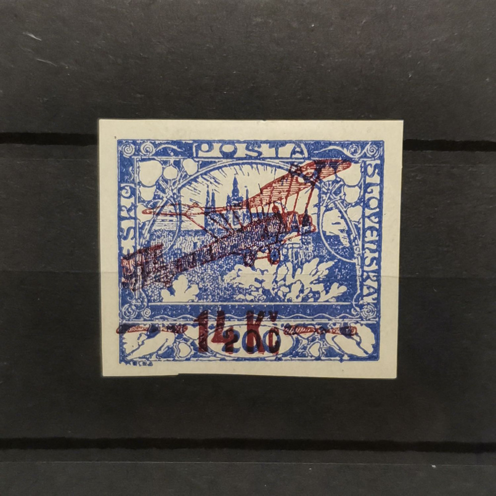 Sello Checoslovaquia, 14 Kč / 200h, Mi.192, MH* 