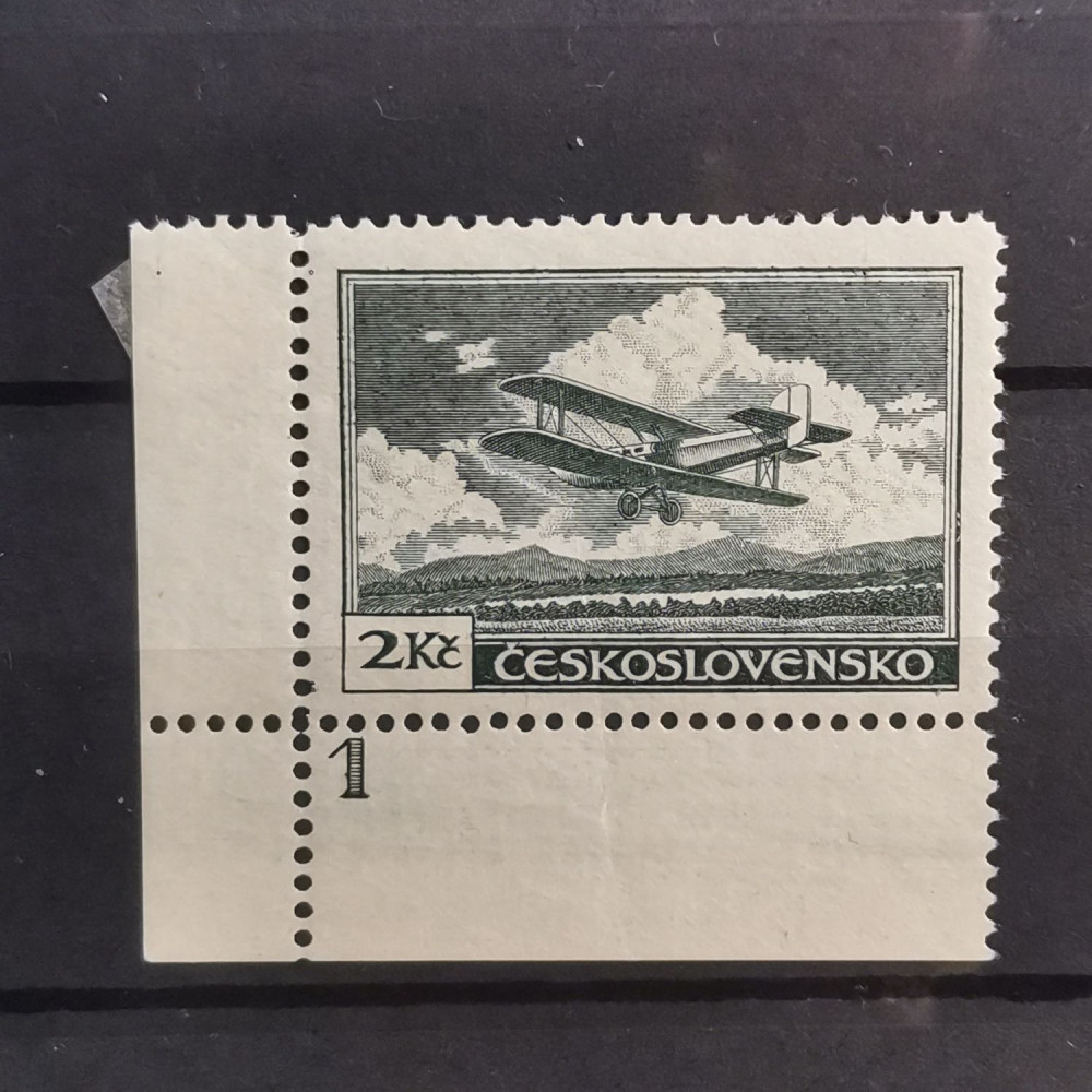 Briefmarke Tschechoslowakie, 2 Kč, Mi.305* 