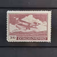 Sello Checoslovaquia, 3 Kč, Mi.306, MH* 