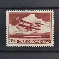 Sello Checoslovaquia, 3 Kč, Mi.306, MH* 