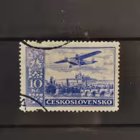 Sello Checoslovaquia, 10 Kč, Mi.309, usado# 