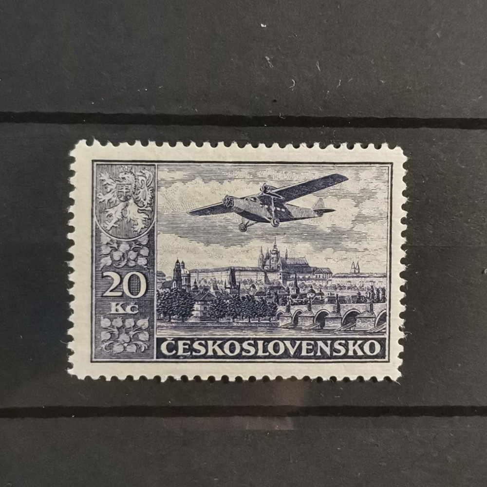 Stamp Czechoslovakia, 20 Kč, Mi.310, MH* 