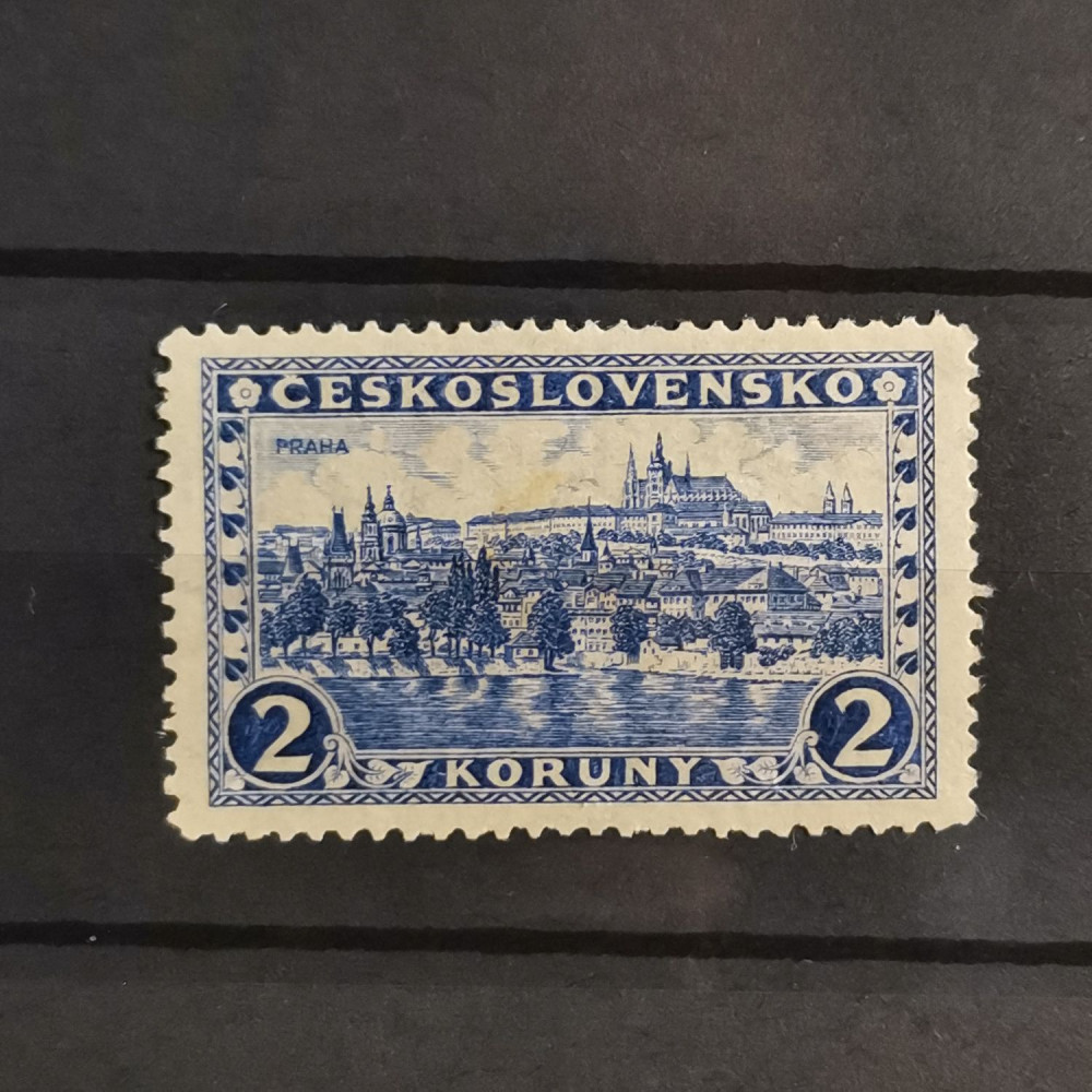 Selo Tchecoslováquia, 2 Kč, Mi.253b, MH* 