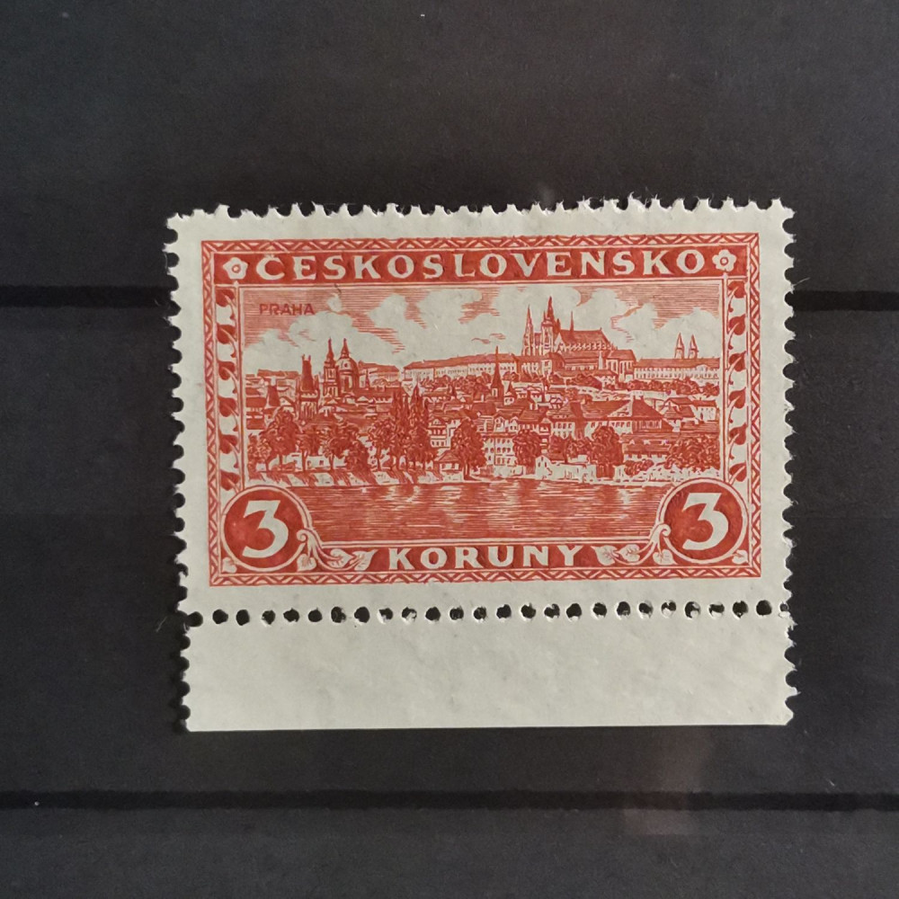 Briefmarke Tschechoslowakie, 3 Kč, Mi.254* 