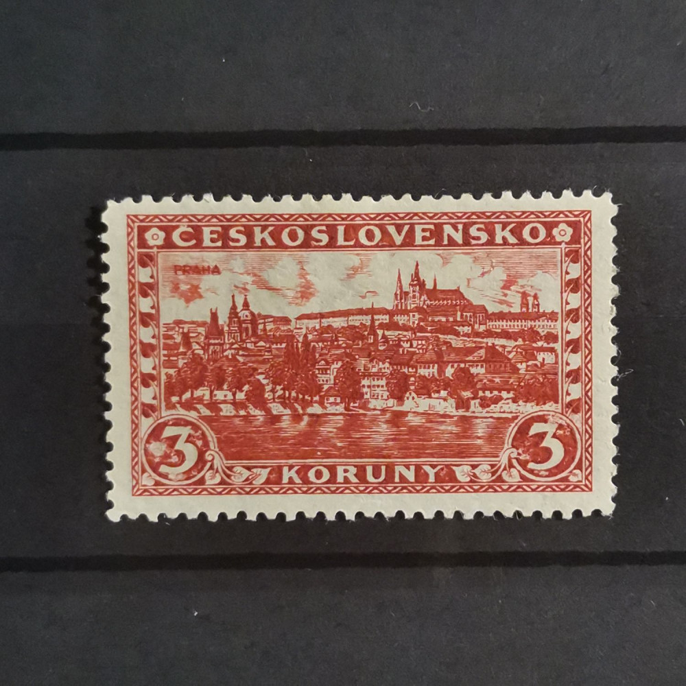 Briefmarke Tschechoslowakie, 3 Kč, Mi.254* 