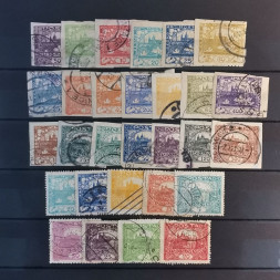 Sestava známek ČSR lot-7096#