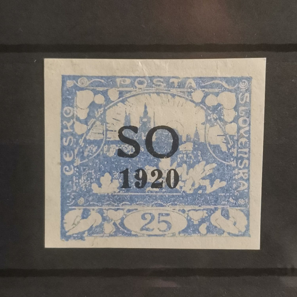 Stamp Czechoslovakia, 25h, Mi., MH* 