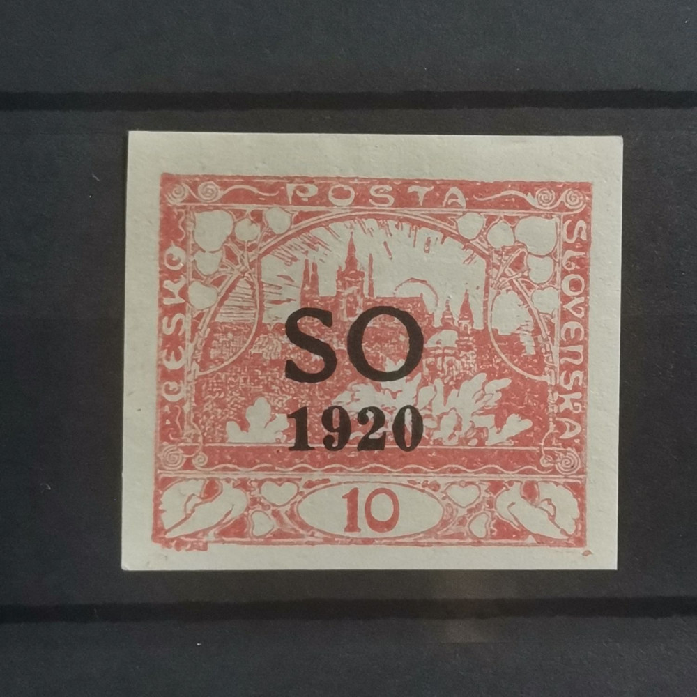 Stamp Czechoslovakia, 10h, Mi., MH* 