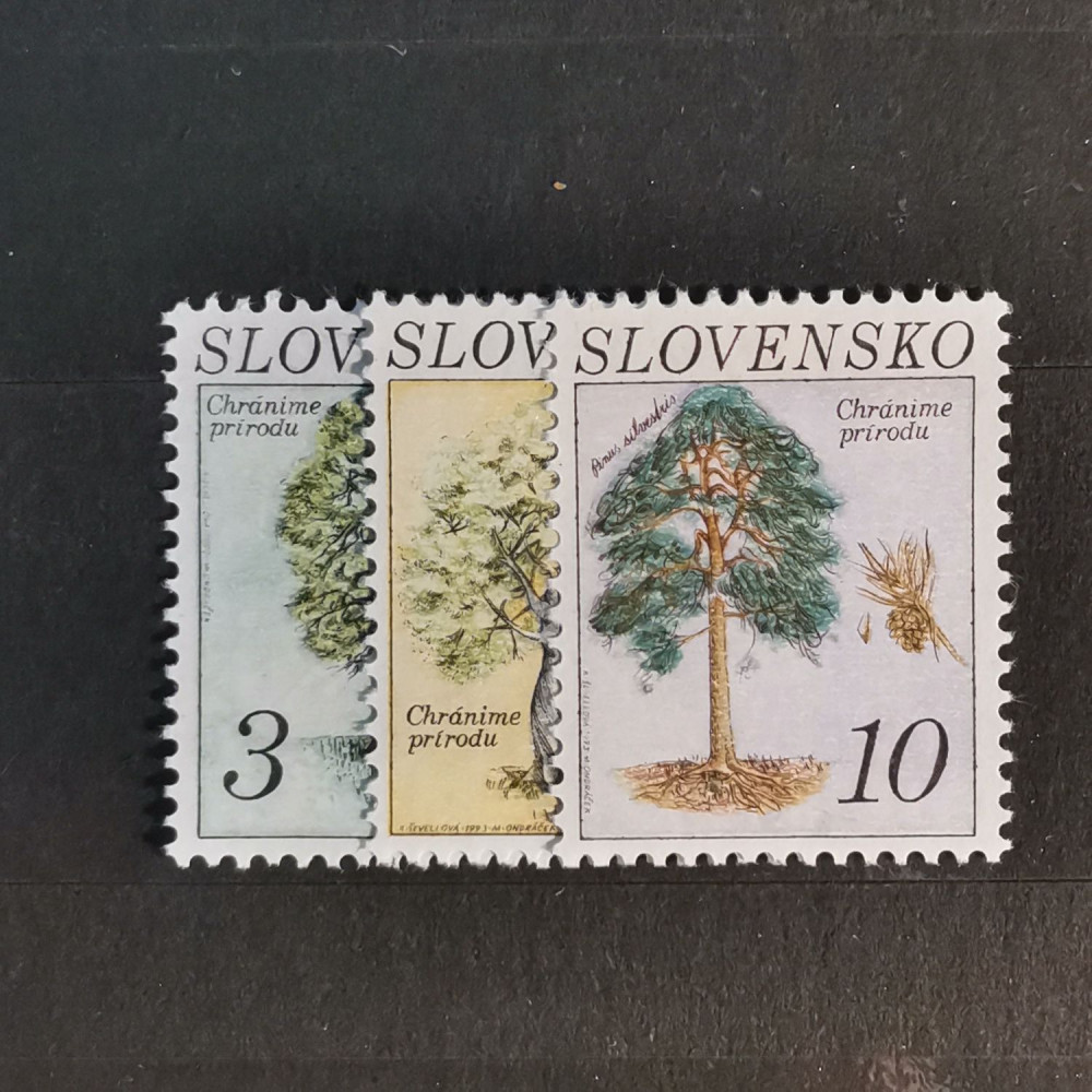 Briefmarke Slovensko, Pof.7-9** 