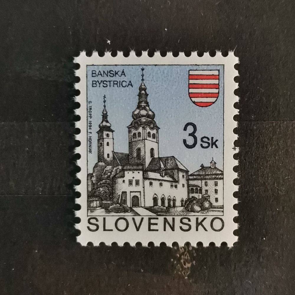 Briefmarke Slovensko, 3 Sk, Pof.45** 