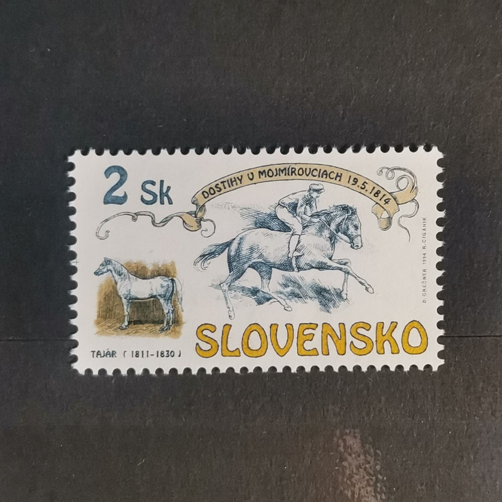 Briefmarke Slovensko, 2 Sk, Pof.43** 