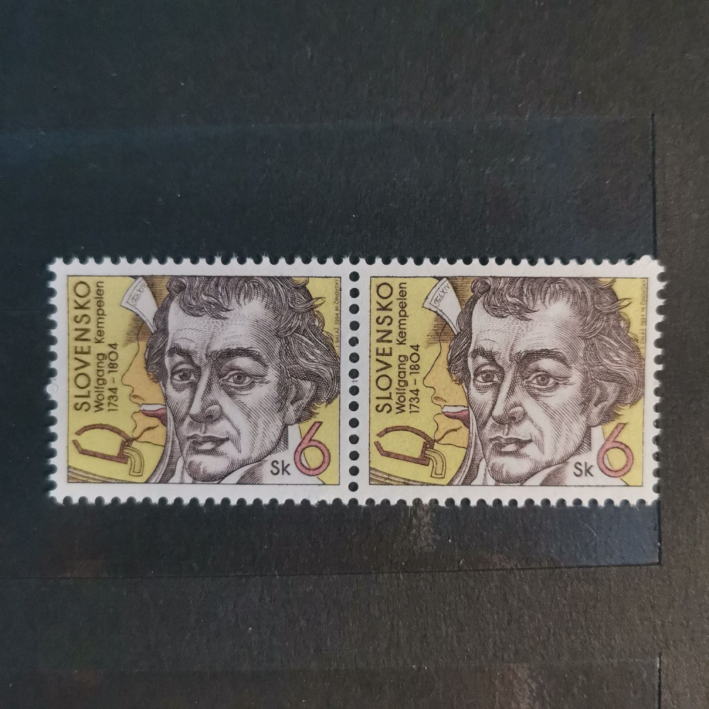 Zweierblock Slovensko, 6 Sk, Pof.48** 