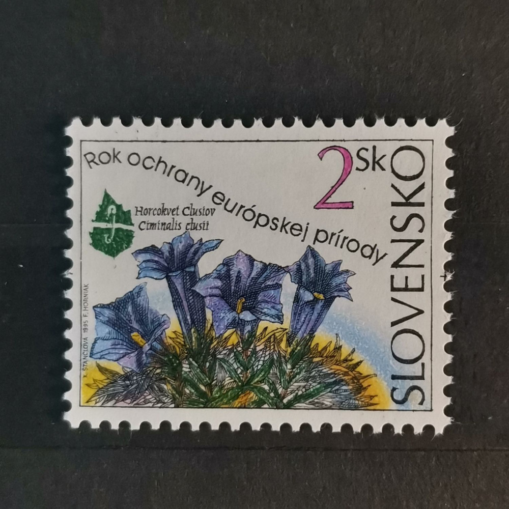 Známka Slovensko, 2 Sk, Pof.56**  Známka Slovensko, 2 Sk, Pof.56**