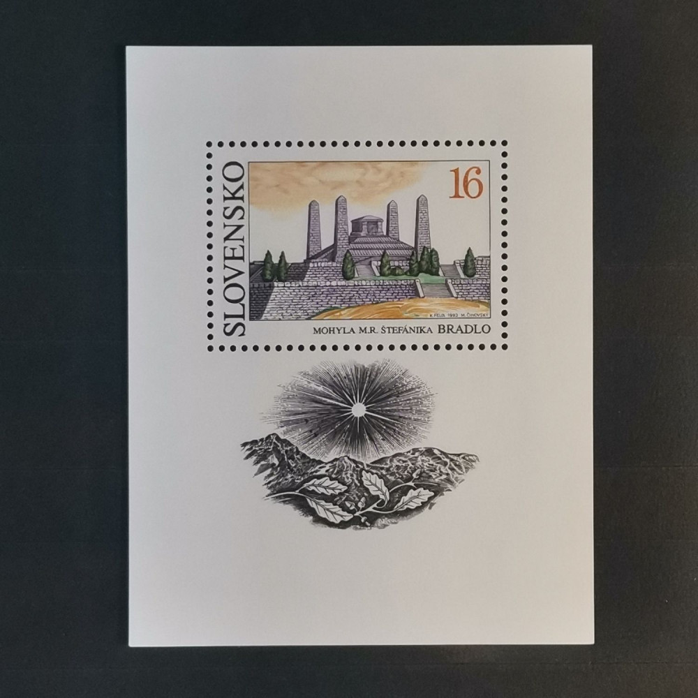Bloco Slovensko, 16 Sk, Pof.A23, MNH** 
