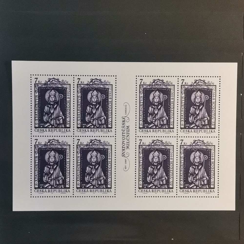 Block Czech republic, 8 x 7 Kč, Mi., MNH** 