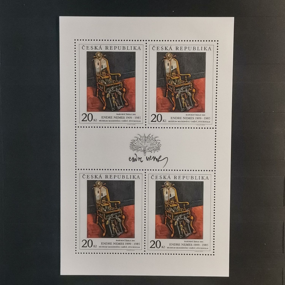 Minipliego PL Czech republic, 4 x 20 Kč, Mi., MNH** 