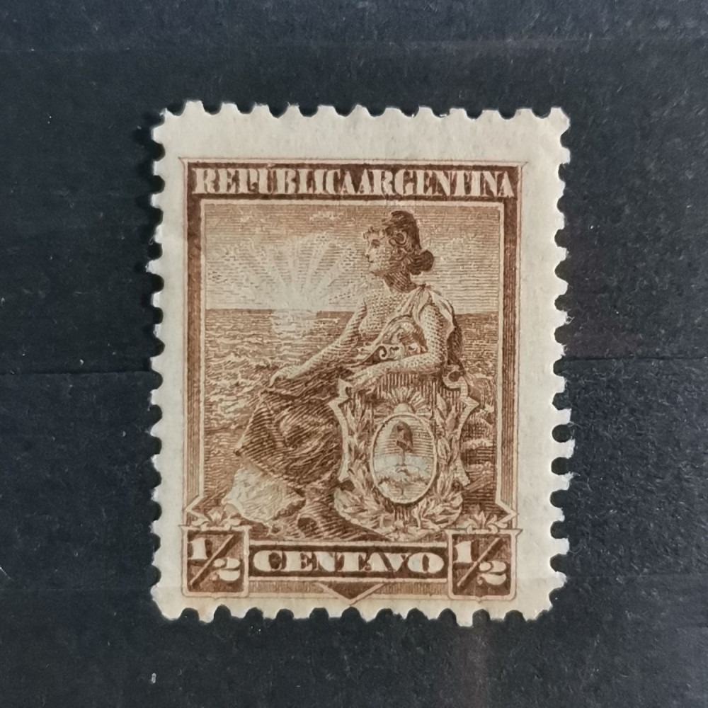 Známka Argentina, 1/2c, Mi.99* 
