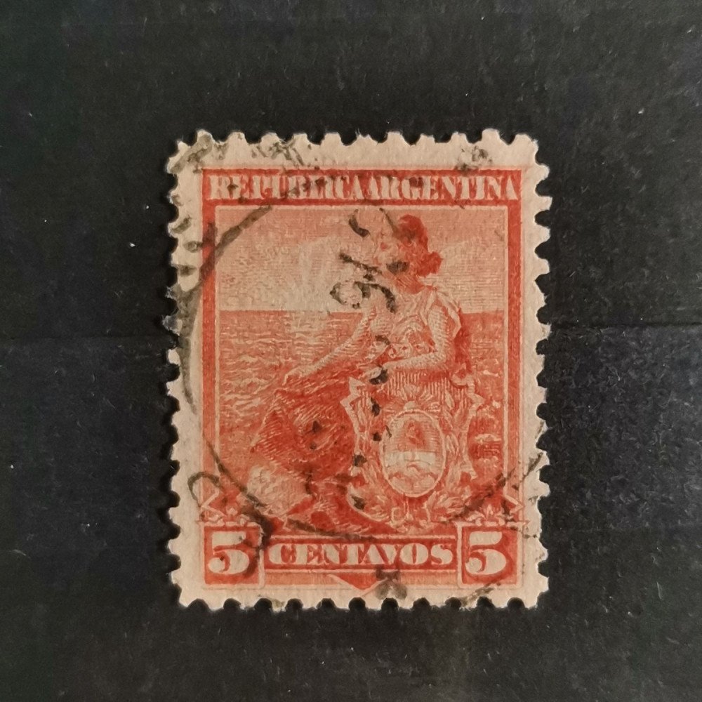 Briefmarke Argentinien, 5c, Mi.104# 