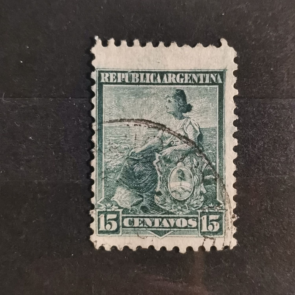 Známka Argentina, 15c, Mi.109# 