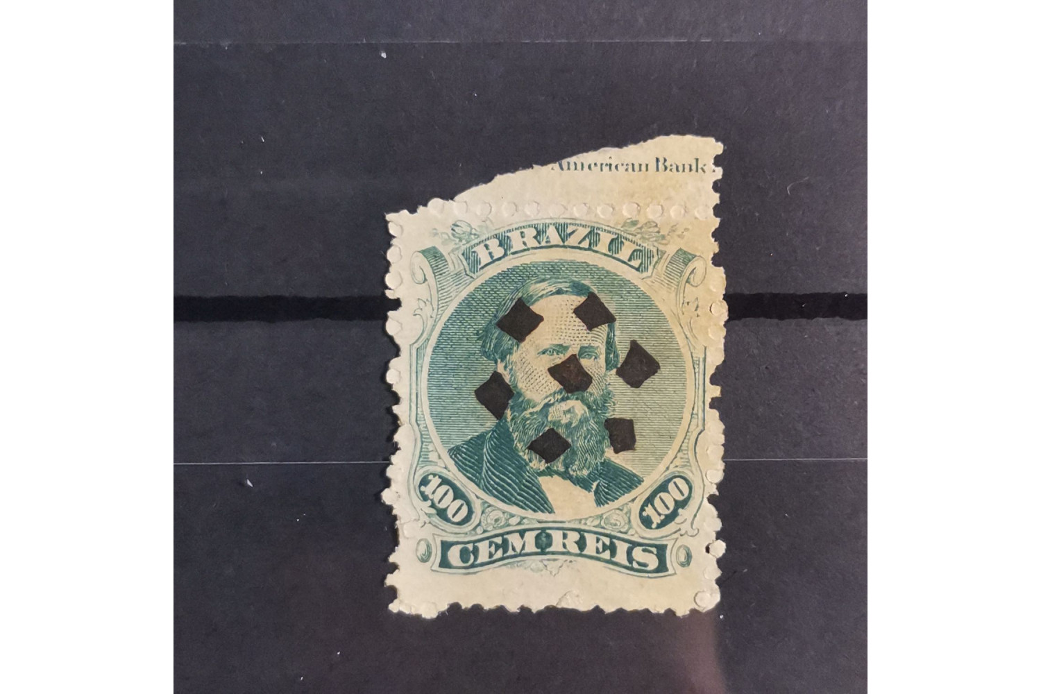 Známka Brazílie, 100R, Mi.27# 