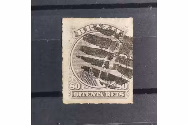 Známka Brazílie, 80R, Mi.33# 
