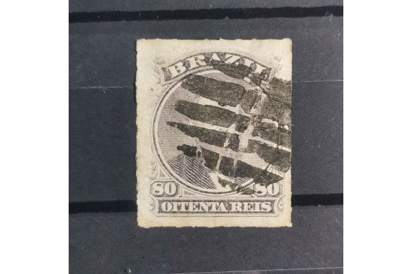 Známka Brazílie, 80R, Mi.33# 