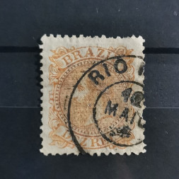 Briefmarke Brasilien, 10R, Mi.56# 