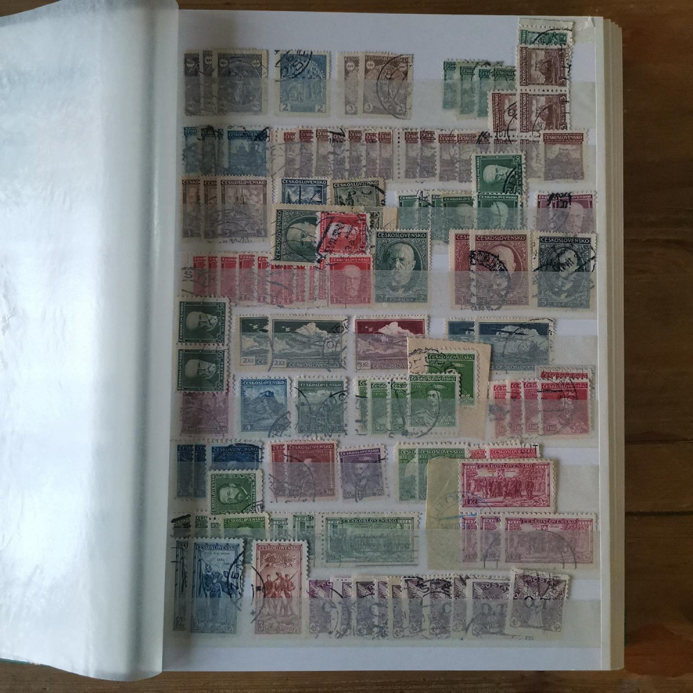 Briefmarken lot Tschechoslowakie lot-7324# 5