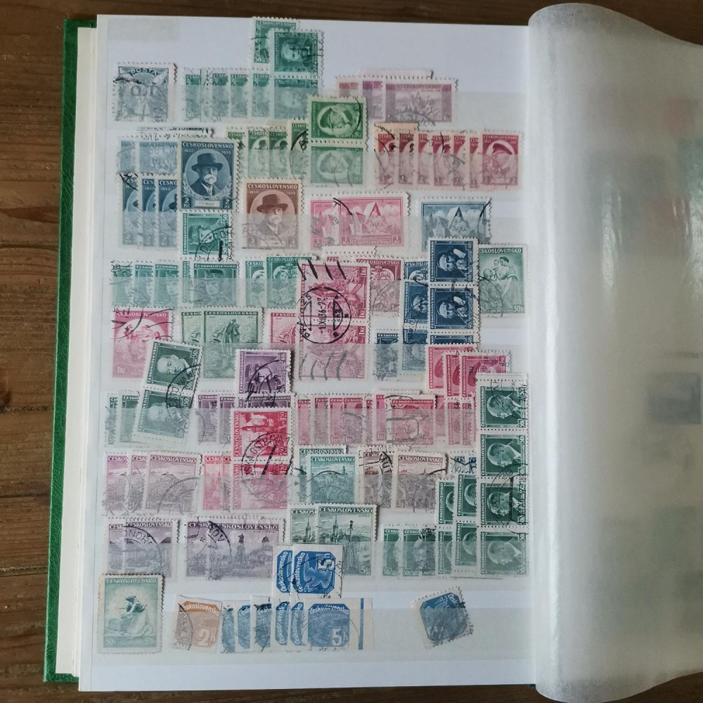 Briefmarken lot Tschechoslowakie lot-7324# 6