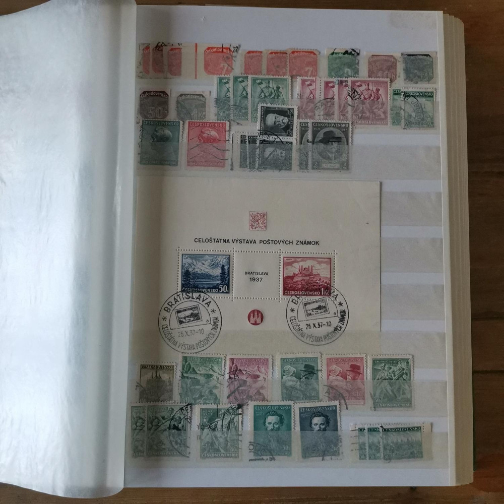 Briefmarken lot Tschechoslowakie lot-7324# 7