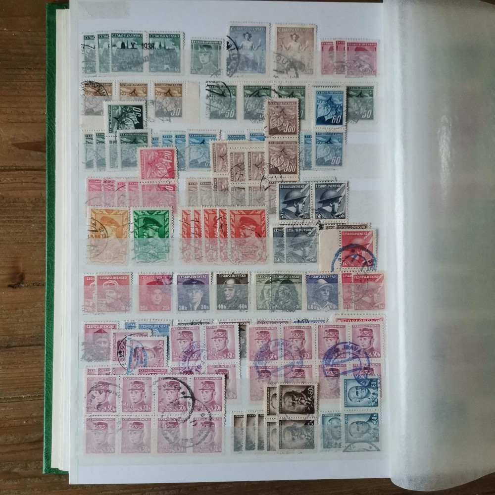Briefmarken lot Tschechoslowakie lot-7324# 8