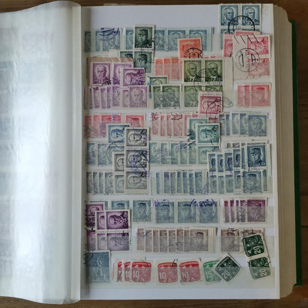 Briefmarken lot Tschechoslowakie lot-7324# 9