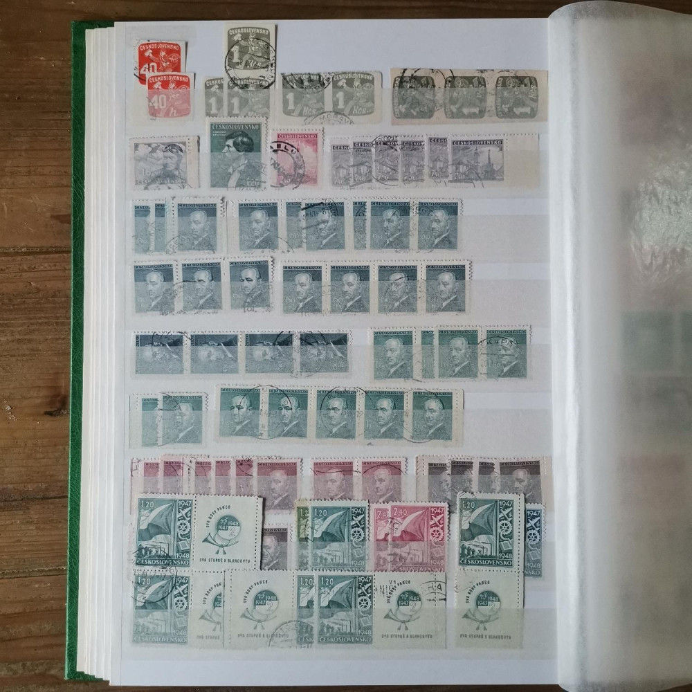 Briefmarken lot Tschechoslowakie lot-7324# 10