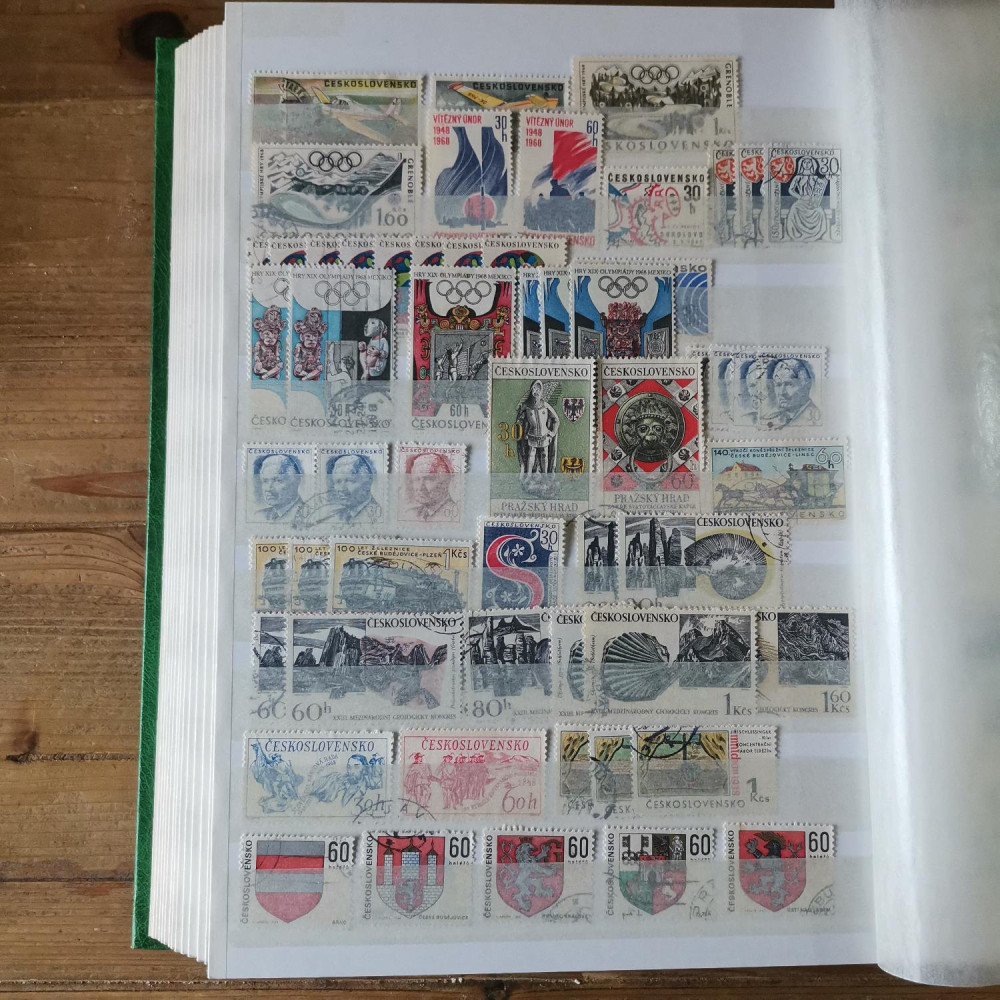 Briefmarken lot Tschechoslowakie lot-7324# 21