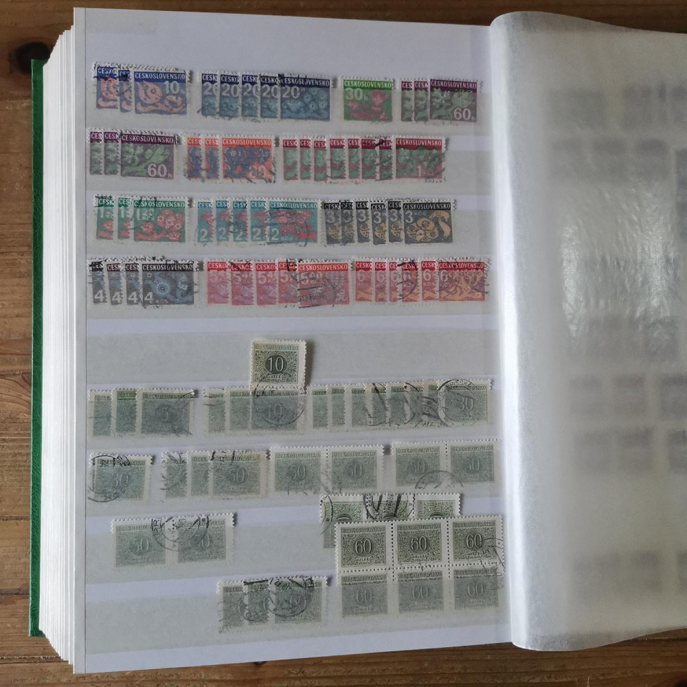Briefmarken lot Tschechoslowakie lot-7324# 34