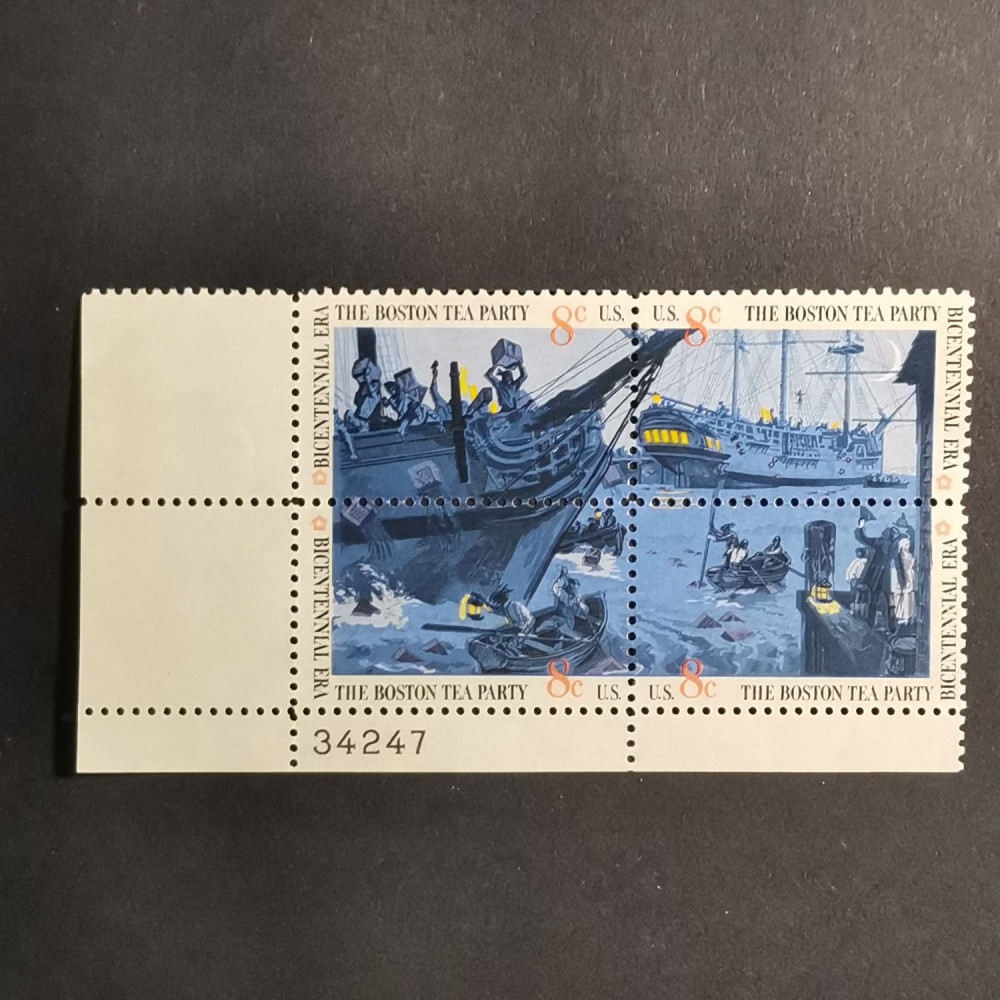 Block Vereinigte Staaten von Amerika, 4x8c, Sc.1480-1483* 