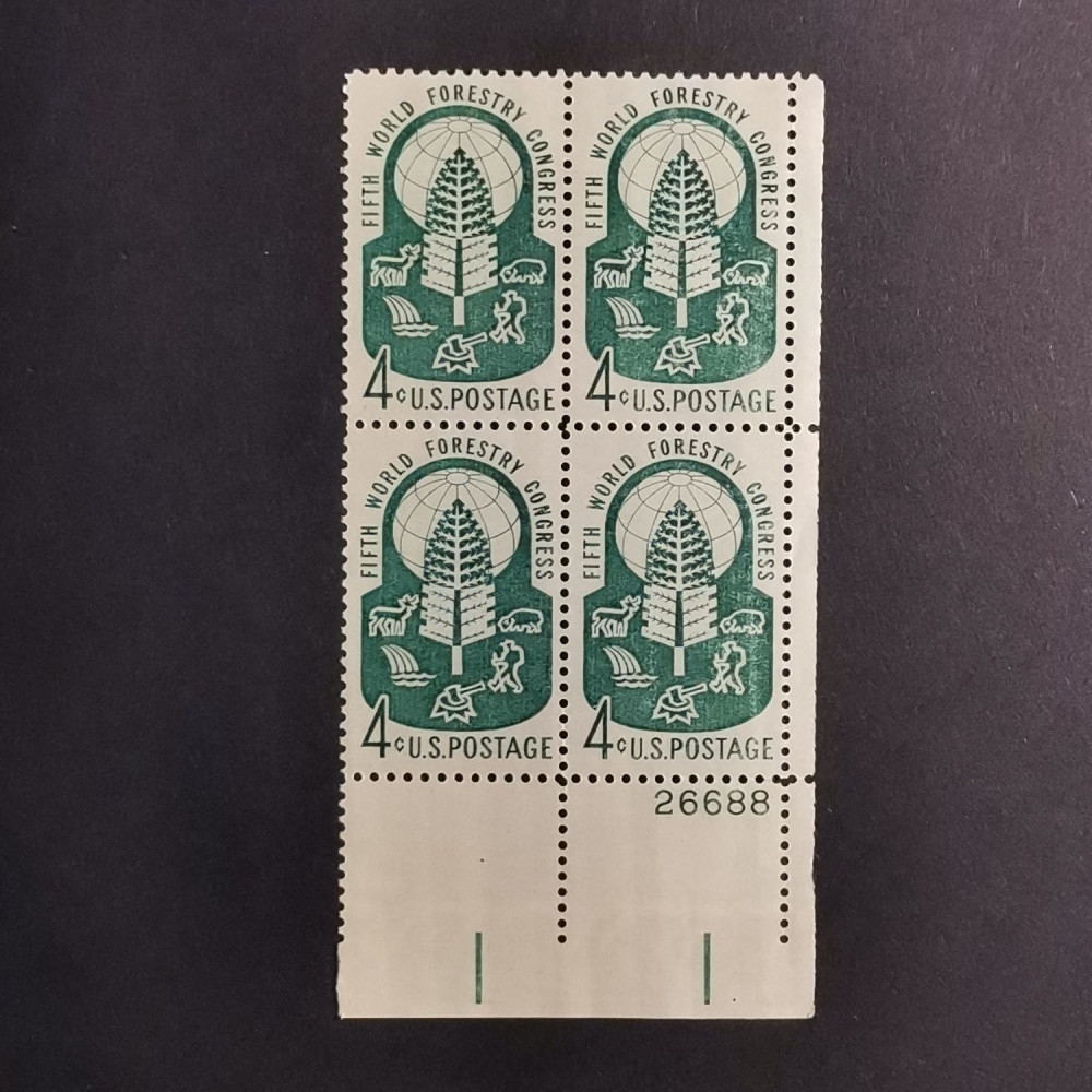 Block Vereinigte Staaten von Amerika, 4c, Sc.1156* 