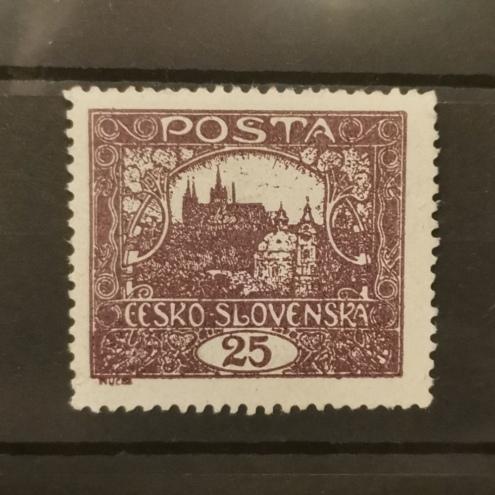 Sello Checoslovaquia, 25h, Mi., MNH** 
