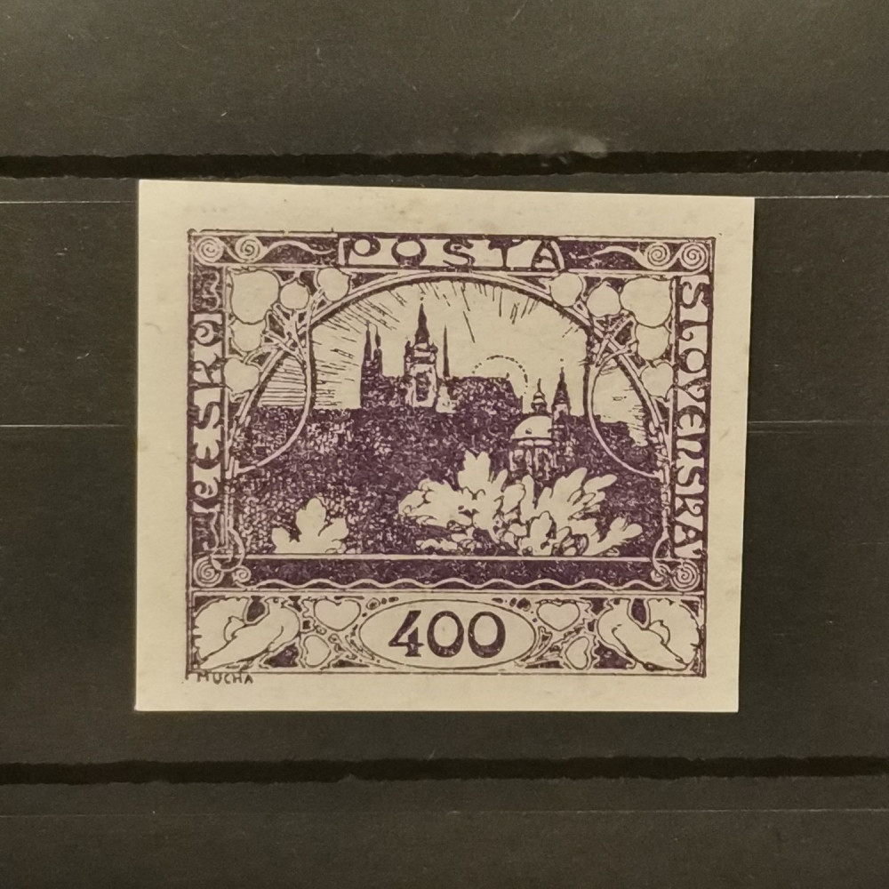 Selo Tchecoslováquia, 400h, Mi.10, MNH** 